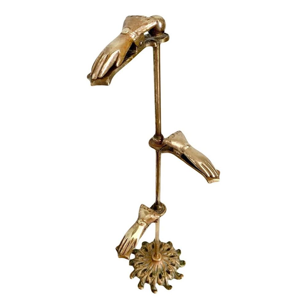 Vintage Brass Letter Holder